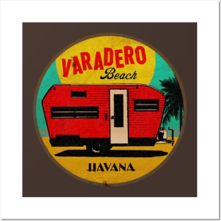 Vintage Varadero Beach Cuba Posters and Art